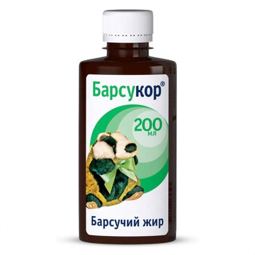Барсукор Багира барсучий жир 200 мл