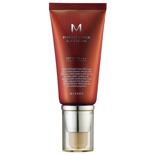 BB крем MISSHA M Perfect Cover BB Cream 27 Honey Beige 50 мл