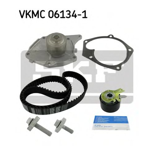 Комплект ремня Грм SKF Renault Kangoo 1.5 Dci 02- с помпой арт. VKMC061341