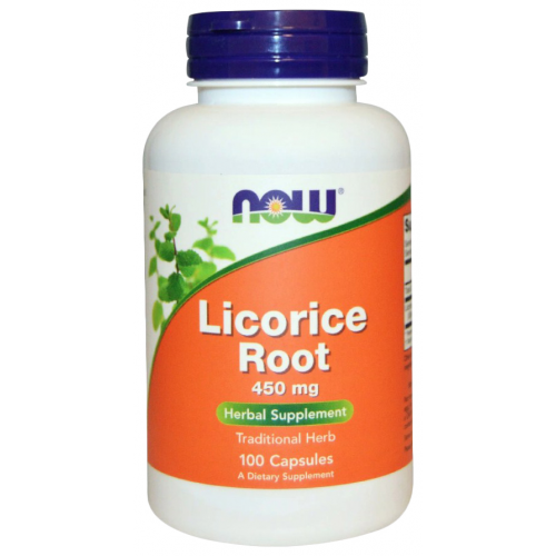Добавка для иммунитета NOW Licorice Root 100 капс. сладкий