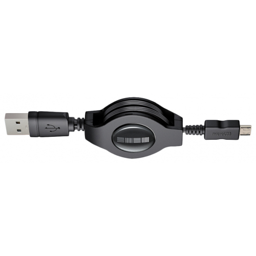 Кабель InterStep microUSB 1м Black