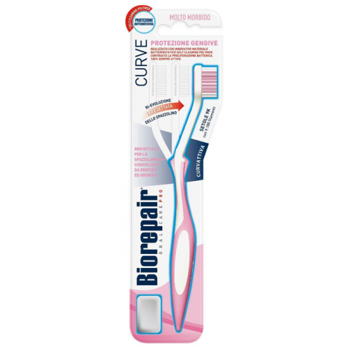 Зубная щетка Biorepair CURBE Protezione Gengive