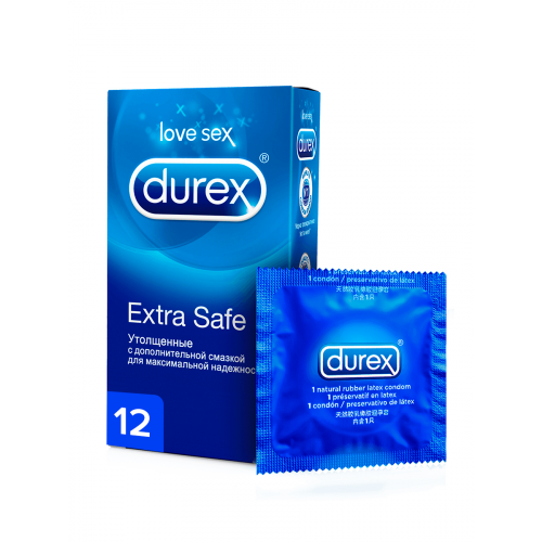 Презервативы Durex Extra Safe 12 шт