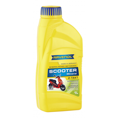 Моторное масло Ravenol Scooter 2-Takt Mineral 5W-30 1л