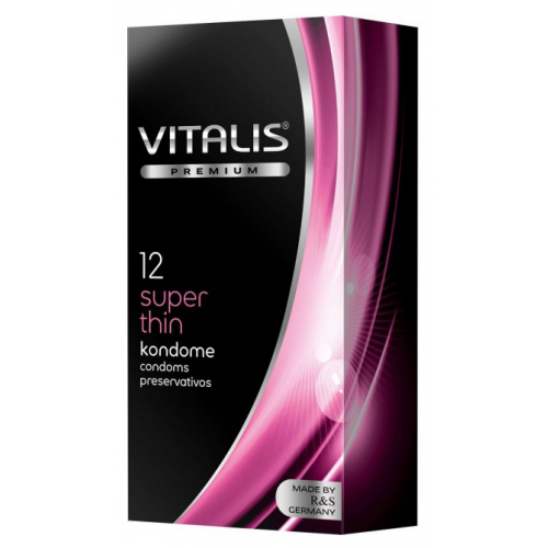 Презервативы Vitalis premium super thin 12 шт