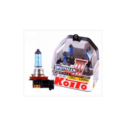 Лампа Koito Whitebeam, Комплект H8 12v 35w (70w) 2 Шт. Koito P0758W