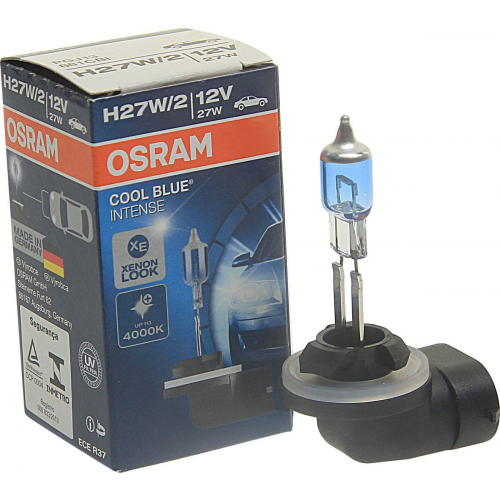 H27w/2 (27w) 12v Лампа Cool Blue Intense 4200k OSRAM арт. 881CBI