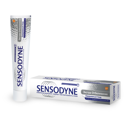 Зубная паста Sensodyne Восстановление и Защита Отбеливающая, для чувствительных зубов 75мл