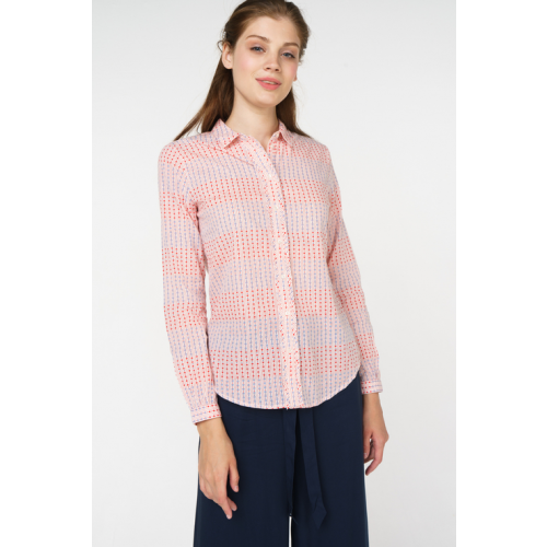 Рубашка женская Scotch & Soda 133.19SSLD.1220147560.19 розовая XS