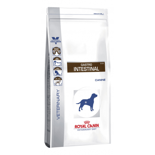 Сухой корм для собак ROYAL CANIN Vet Diet Gastro Intestinal GI25, птица, 2кг