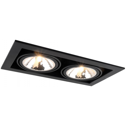 Встраиваемый точечный светильник Arte Lamp Cardani Semplice A5949PL-2BK