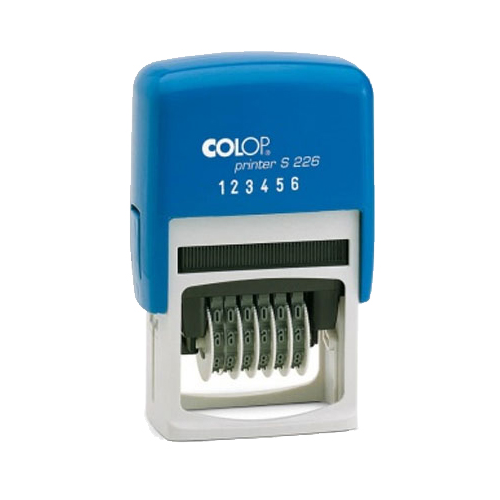Нумератор Colop Printer S 226. 6 разрядов. Высота шрифта: 4 мм