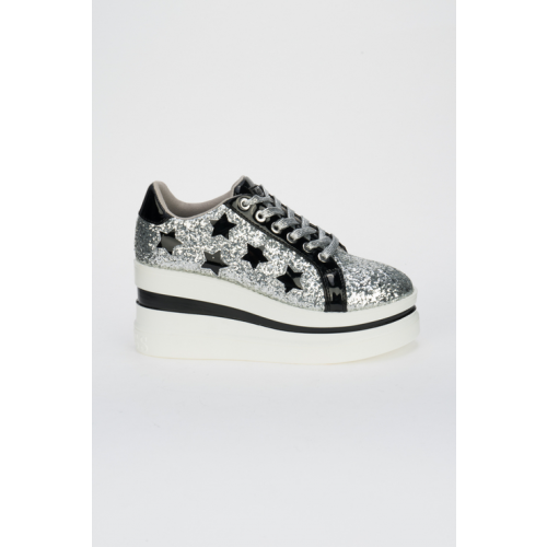 Кеды женские Guess FL7KR2FAM12 серебристые 38 RU