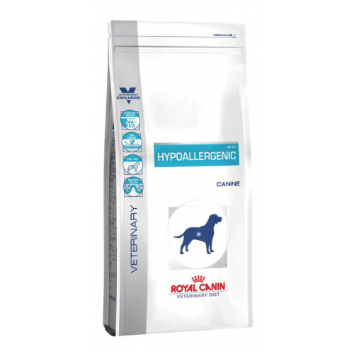 Сухой корм для собак ROYAL CANIN Vet Diet Hypoallergenic DR21, курица, 14кг