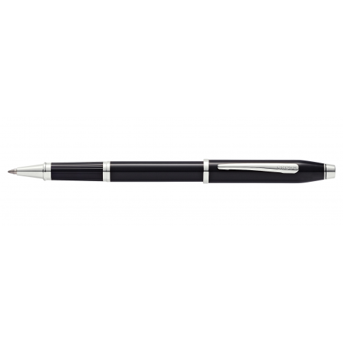Cross Century II - Black lacquer, ручка-роллер, M