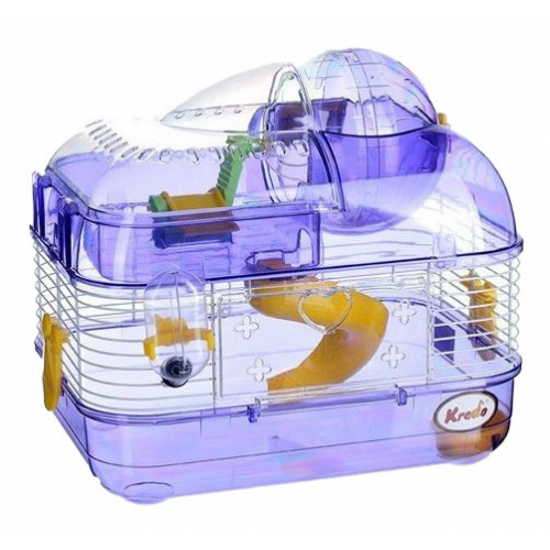 Клетка для хомяков KREDO M-02, в ассортименте, 33,5х25х28см