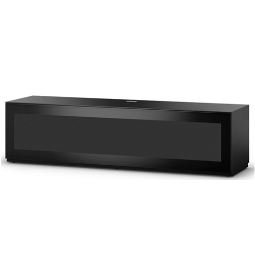 Тумба под телевизор приставная SONOROUS ST 160I BLK BLK BS 165х45х87 см, черный