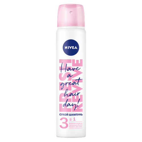 Шампунь сухой Nivea "3 в 1", 200 мл