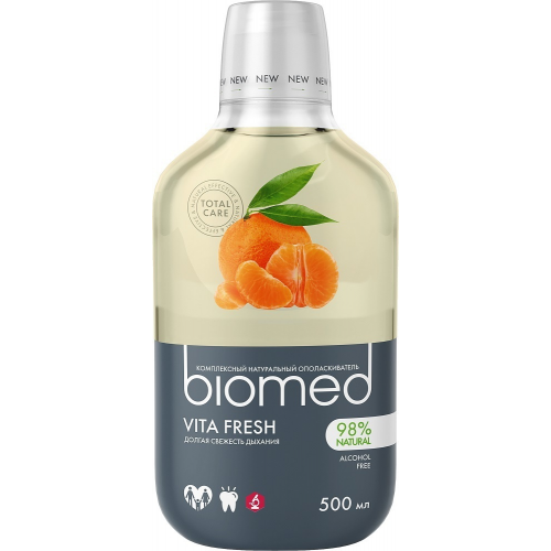Ополаскиватель BIOMED "Vita fresh" комплексный, натуральный 500 мл