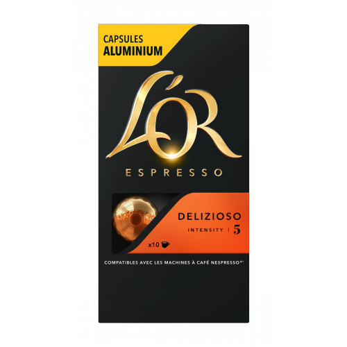 Капсулы L’OR Espresso Delizioso для кофемашин Nespresso 10 капсул