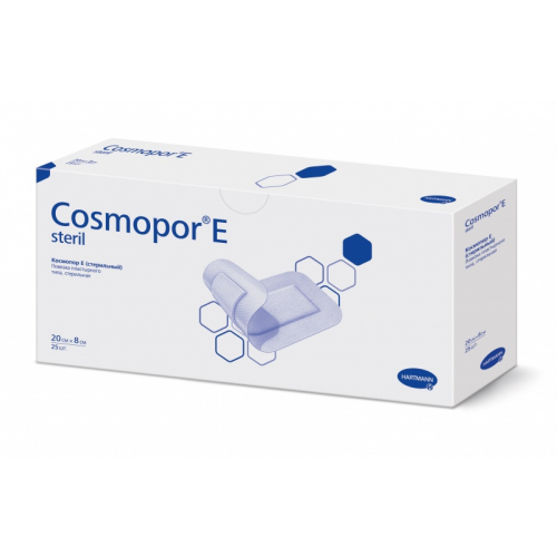 Повязка послеоперационная Cosmopor E стерильная самоклеящаяся 20 х 8 см 25 шт