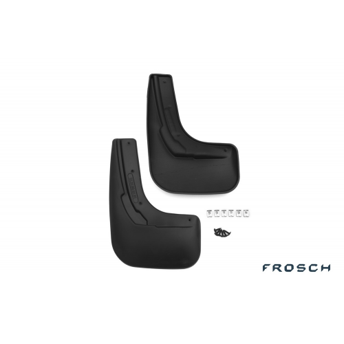 Брызговики задние VOLKSWAGEN Polo, 2015->, сед., 2 шт.(стандарт)