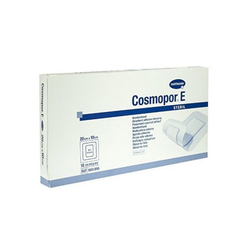 Самоклеящиеся послеоперационные повязки Cosmopor E steril 20 х 10 см 10 шт