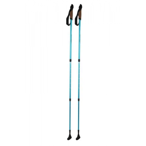 Палки для скандинавской ходьбы Larsen Adventure, голубой, 65-135 см