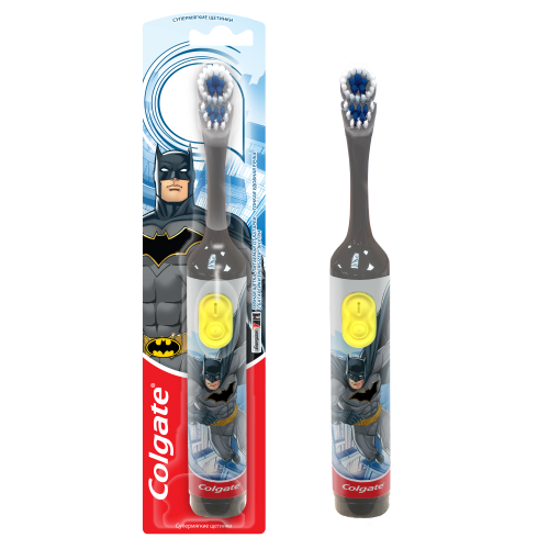 Зубная щетка Colgate Barbie/Batman электрическая в ассортименте