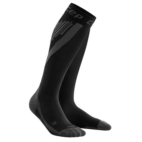 Гетры компрессионные CEP Nighttech Compression Knee Socks, black, 8-11 US