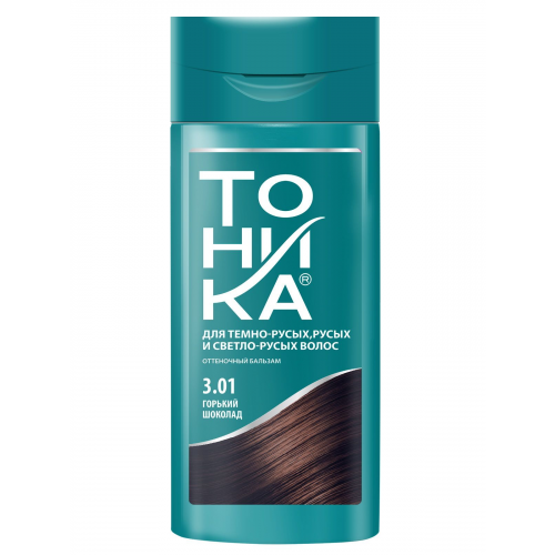 Бальзам для тонирования волос ТОНИКА 3.01 горький шоколад 150 мл