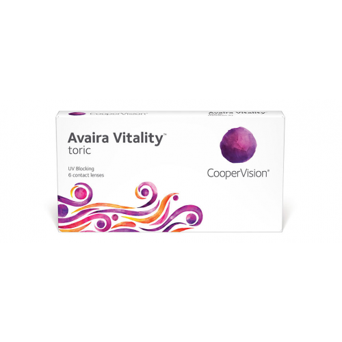 Линзы контактные CooperVision Avaira Vitality toric 6 шт. +1,25/2,25/100