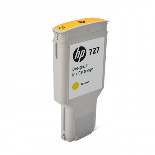 Картридж для струйного принтера HP 727 желтый, оригинал (F9J78A)