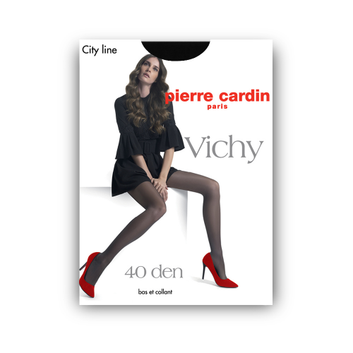 Колготки женские Pierre Cardin VICHY 40 черные 2 (S)