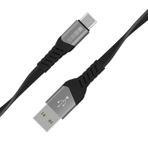 Кабель InterStep TypeC/USBA USB2.0 0,6м Dark Grey (IS-DC-FTCUSB2SG-060B210)