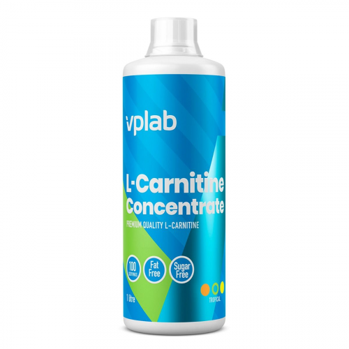 VPLab L-Carnitine Concentrate, 1000 мл, Tropical Fruit