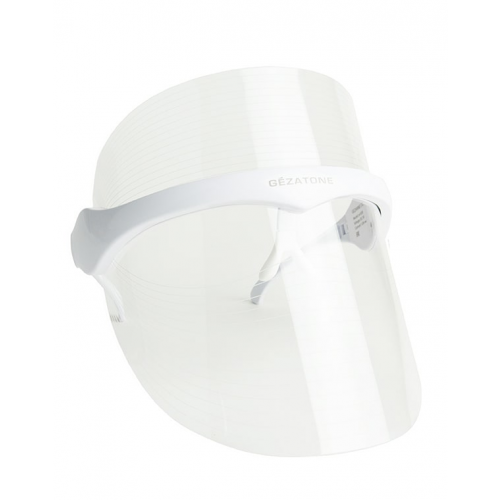 GEZATONE Светодиодная LED маска для омоложения кожи лица и шеи с 7 цветами m1030, Gezatone