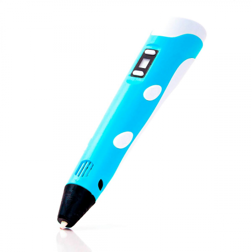 3D ручка Spider Pen Plus с ЖК дисплеем 2100B голубой