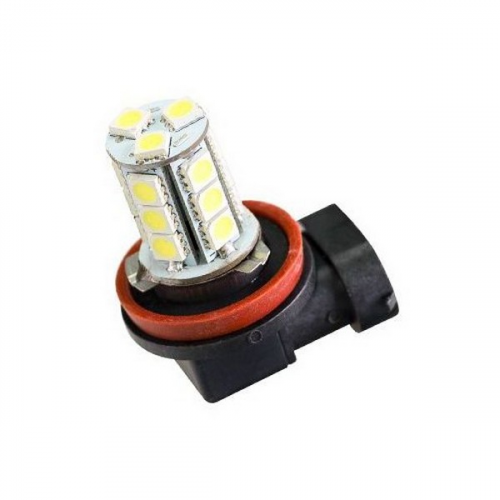 Лампа автомобильная светодиодная Sho-Me H11-18SMD, H11, 12В, 2шт