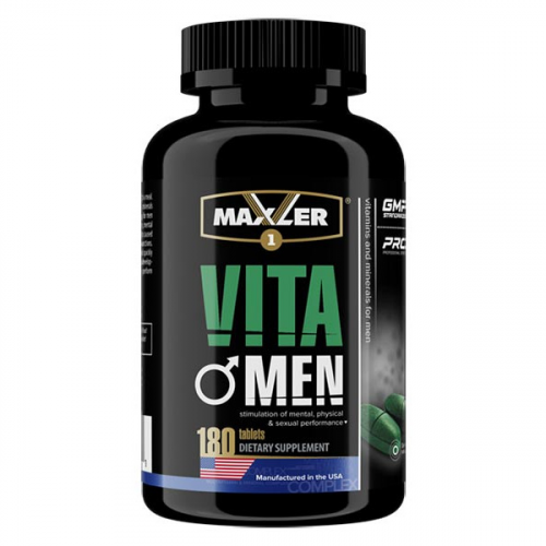 Витаминно-минеральный комплекс Maxler Vita Men 180 таблеток