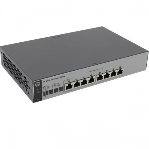 Коммутатор HP OfficeConnect 1820 1820-8G J9979A Grey/Black