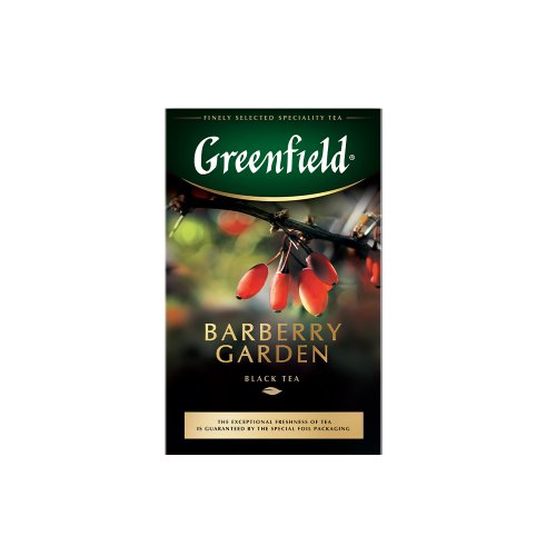 Чай черный листовой Greenfield Barberry Garden 100 г