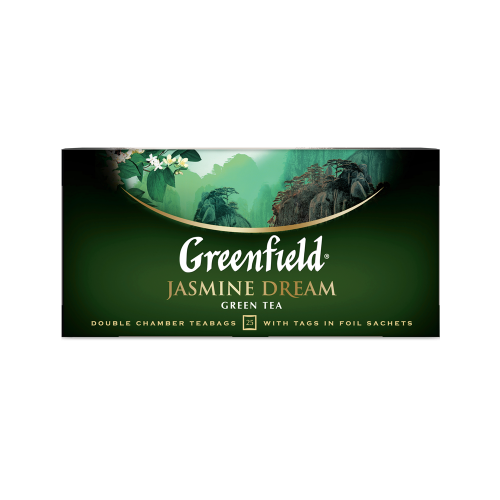 Чай зеленый Greenfield Jasmine Dream 25 пакетиков