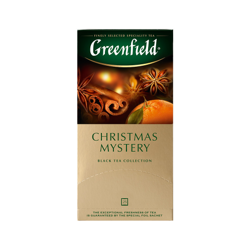 Чай черный Greenfield Christmas Mystery 25 пакетиков