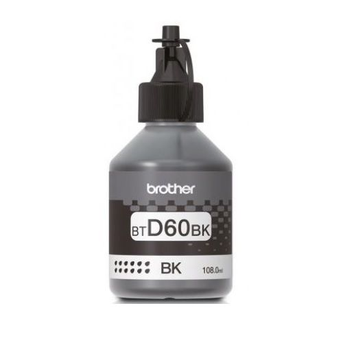 Чернила для струйного принтера Brother BTD-60BK, черный, оригинал