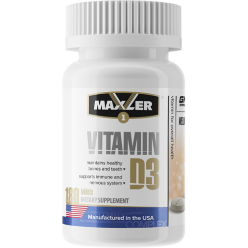Витаминно-минеральный комплекс Maxler Vitamin D3 180 таблеток
