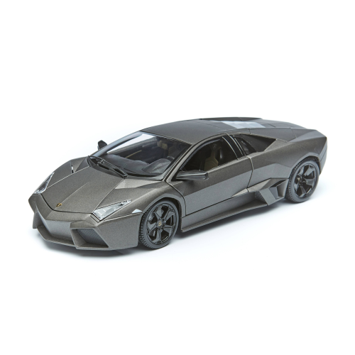 Коллекционная машина Bburago PLUS LAMBORGHINI REVENTON MET GREY серая, 1:18