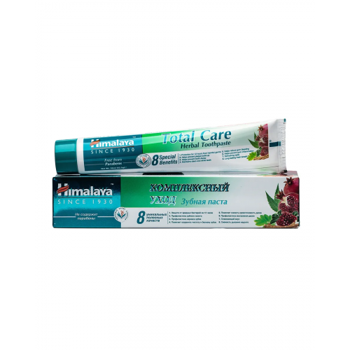 Зубная паста Himalaya Herbals Total Care Комплексный уход для ежедн. использования, 50 мл