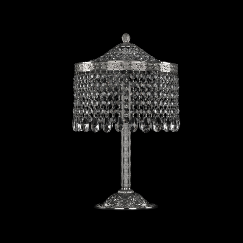 Хрустальная настольная лампа 19201L6/25IV Ni Bohemia Ivele Crystal