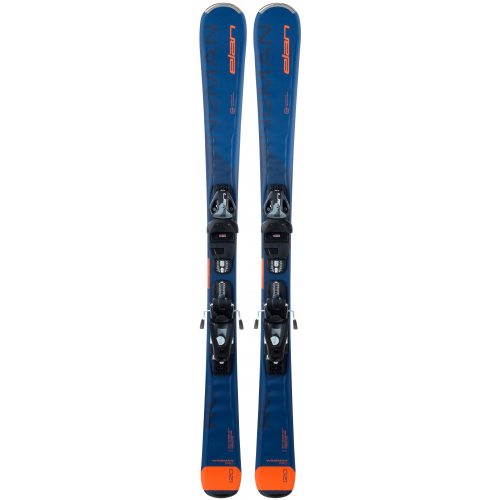 Горные лыжи Elan Rc Wingman Shift 130-150 + El 7.5 2021, blue/orange, 130 см